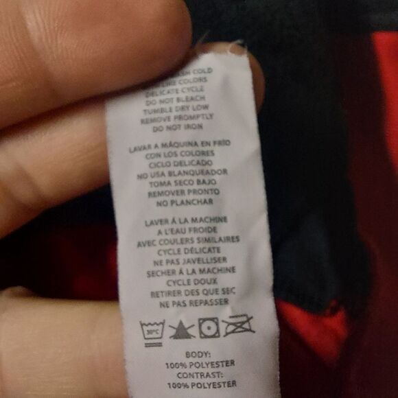 Le Tigre Mens L Black & Red Velour Embroidered Jacket - Picture 14 of 14